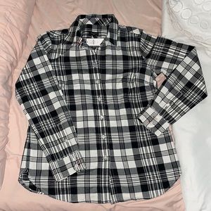 NWT Talbots plaid shirt